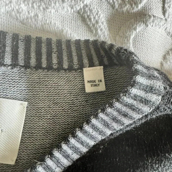 Billy reid grey size S made in italy cotton and cashemere. - Picture 8 of 12